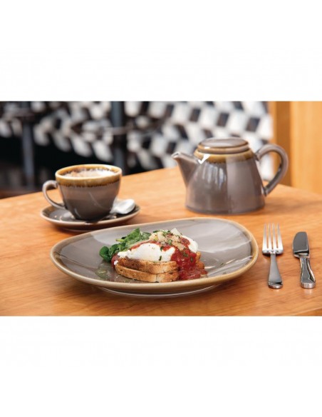 Olympia Kiln Cappuccino Cup Smoke 230ml