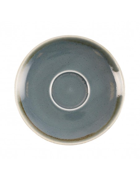 Olympia Kiln Cappuccino Saucer Ocean 140mm