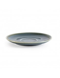 Olympia Kiln Cappuccino Saucer Ocean 160mm 2