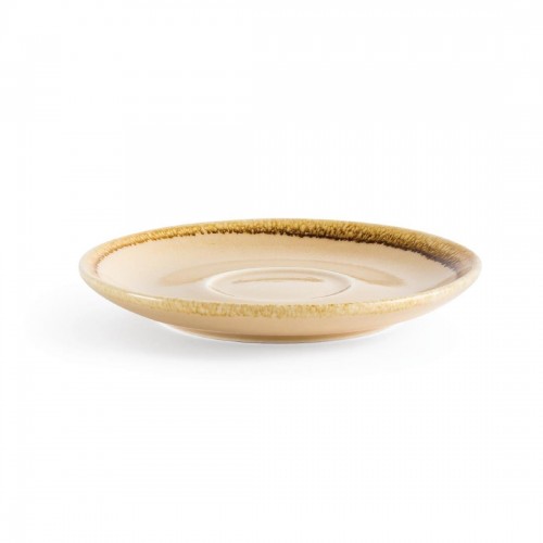 Olympia Kiln Cappuccino Saucer Sandstone 140mm
