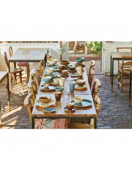 Olympia Kiln Cappuccino Saucer Sandstone 160mm