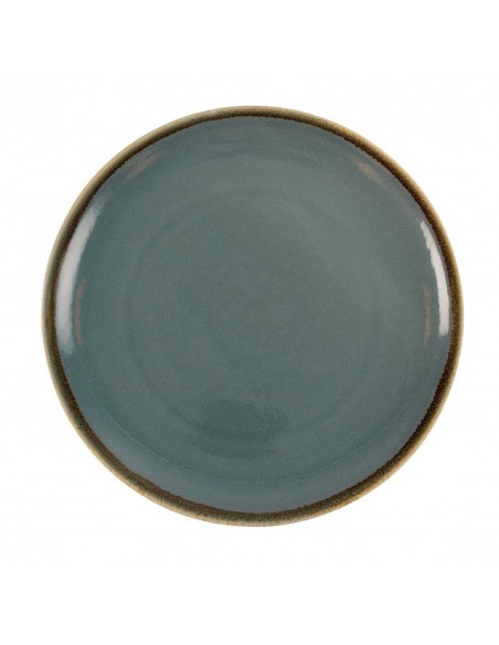 Olympia Kiln Round Plate Ocean 280mm