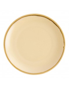 Olympia Kiln Round Plate Sandstone 280mm