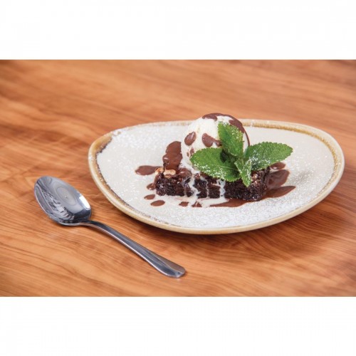 Olympia Kiln Triangular Plate Moss 165mm