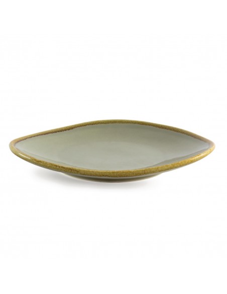 Olympia Kiln Triangular Plate Moss 280mm