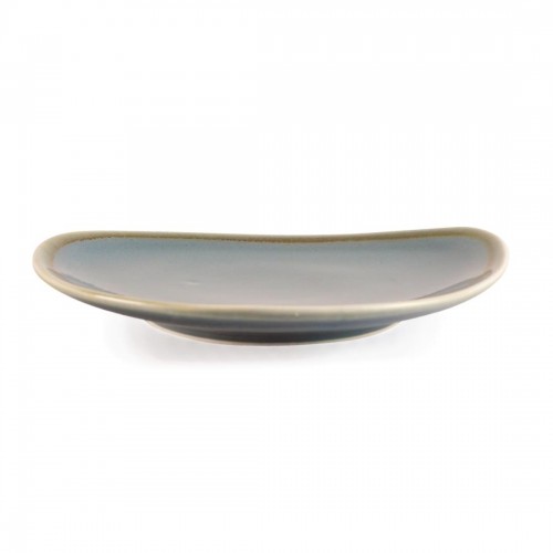 Olympia Kiln Triangular Plate Ocean 165mm