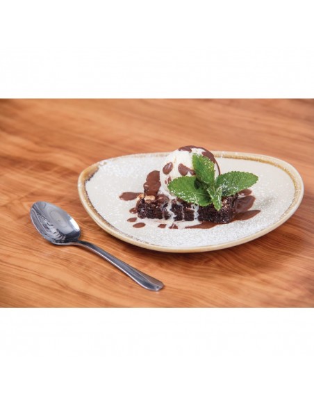 Olympia Kiln Triangular Plate Ocean 165mm