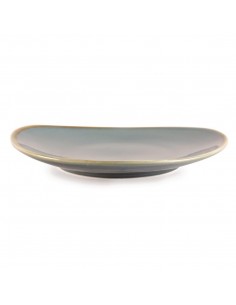 Olympia Kiln Triangular Plate Ocean 230mm 2