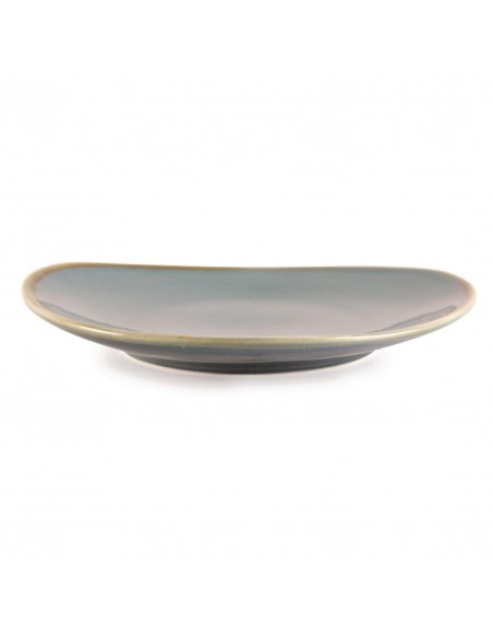 Olympia Kiln Triangular Plate Ocean 230mm