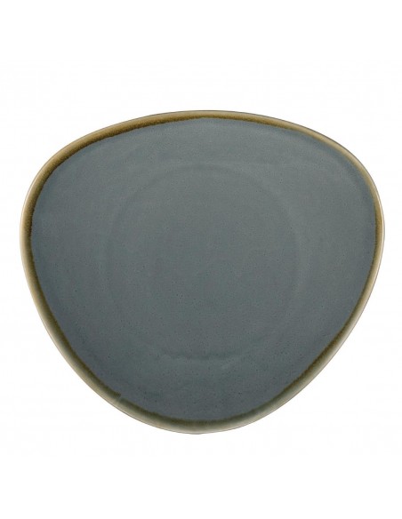 Olympia Kiln Triangular Plate Ocean 280mm