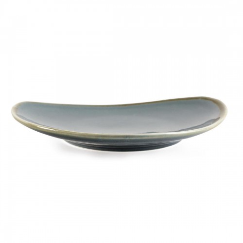 Olympia Kiln Triangular Plate Ocean 280mm