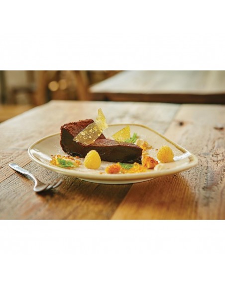 Olympia Kiln Triangular Plate Sandstone 230mm