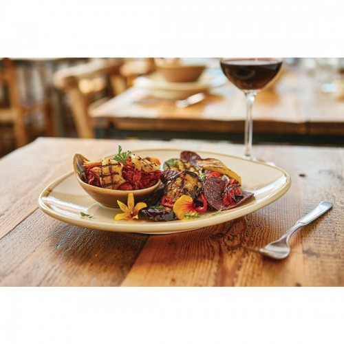 Olympia Kiln Triangular Plate Sandstone 280mm