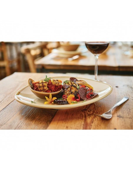 Olympia Kiln Triangular Plate Sandstone 280mm