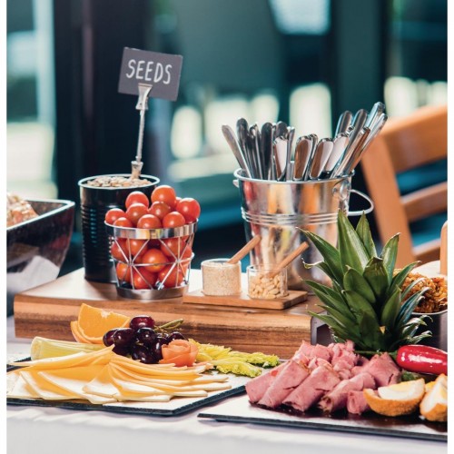 Large Round Galvanised Steel Bucket