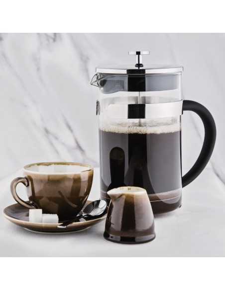 Olympia Stainless Steel Cafetiere 12 Cup