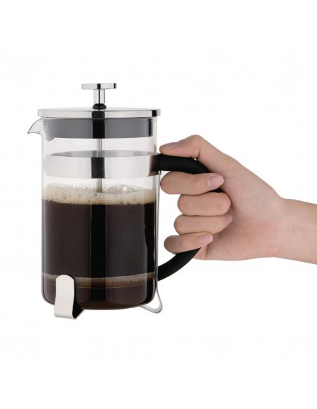 Olympia Stainless Steel Cafetiere 6 Cup