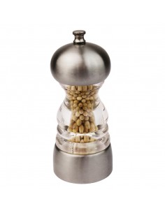 Olympia Stainless Steel Salt and Pepper Mill