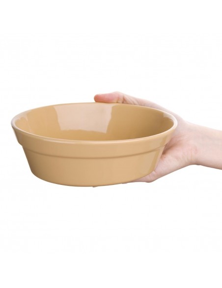Olympia Earthenware Oval Pie Bowls 180x 133mm