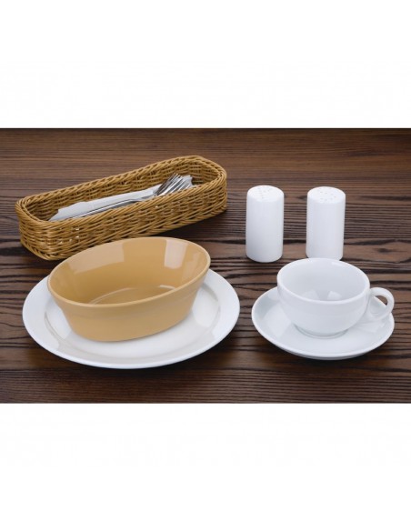 Olympia Earthenware Oval Pie Bowls 180x 133mm