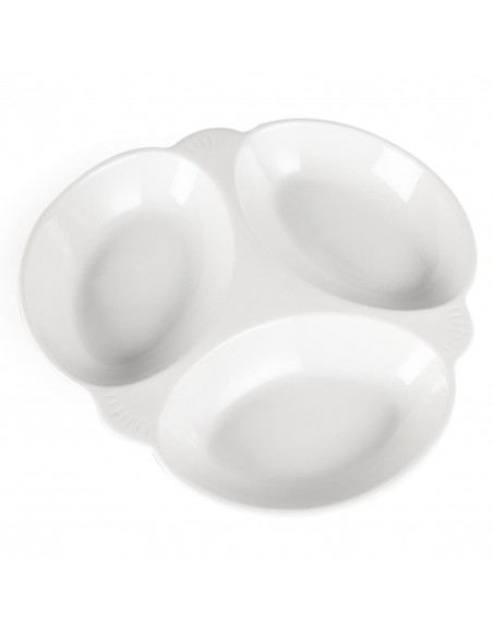 Olympia Vegetable Dishes 3 Section 250mm