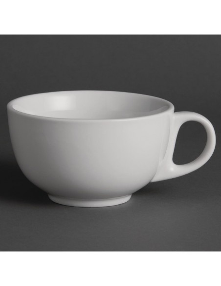 Olympia Whiteware Cappuccino Cups 425ml 15oz