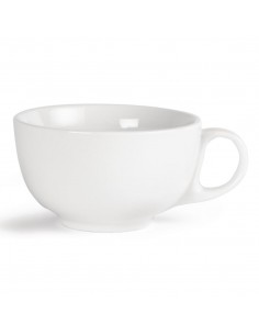 Olympia Whiteware Cappuccino Cups 425ml 15oz 2
