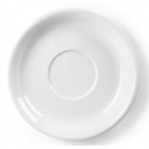 Olympia Whiteware Cappuccino Saucers 180mm