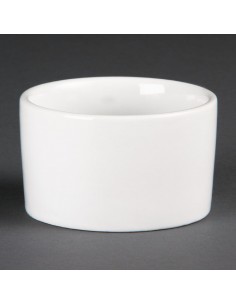 Olympia Whiteware Contemporary Ramekins 90mm