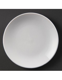 Olympia Whiteware Coupe Plates 150mm
