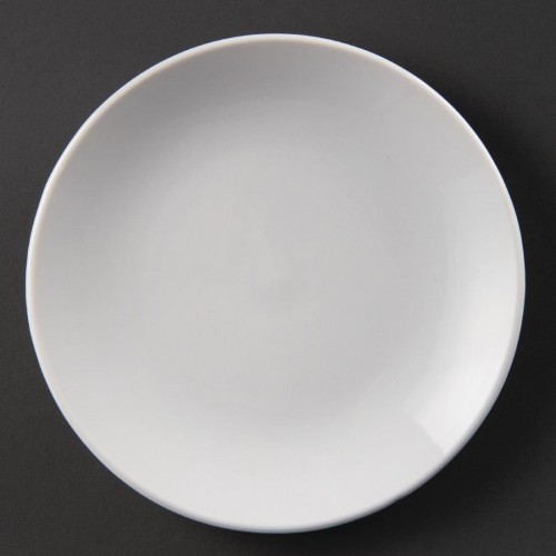 Olympia Whiteware Coupe Plates 150mm