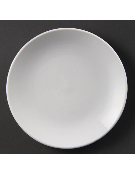 Olympia Whiteware Coupe Plates 150mm