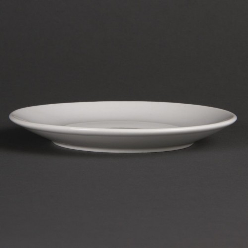 Olympia Whiteware Coupe Plates 150mm