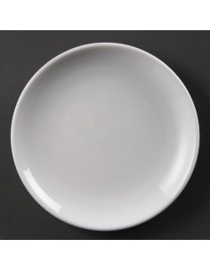 Olympia Whiteware Coupe Plates 180mm
