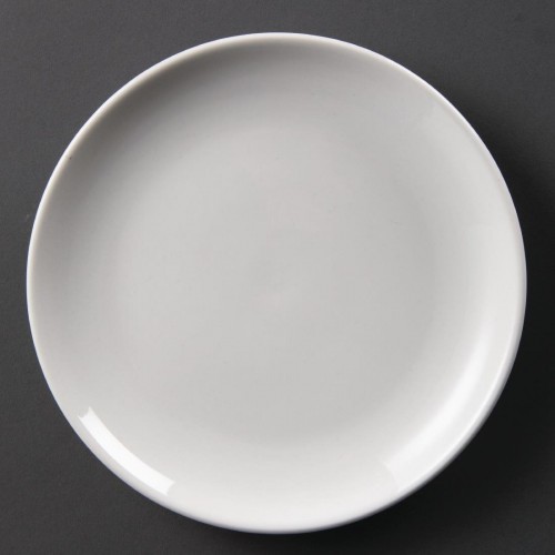 Olympia Whiteware Coupe Plates 200mm