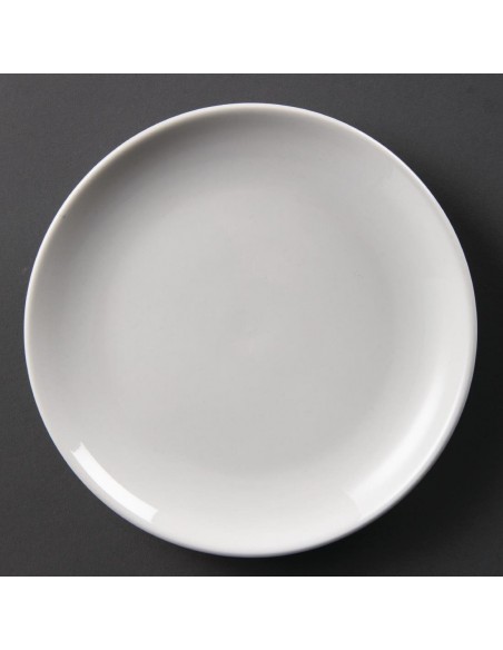 Olympia Whiteware Coupe Plates 200mm