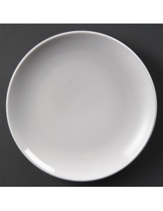 Olympia Whiteware Coupe Plates 230mm