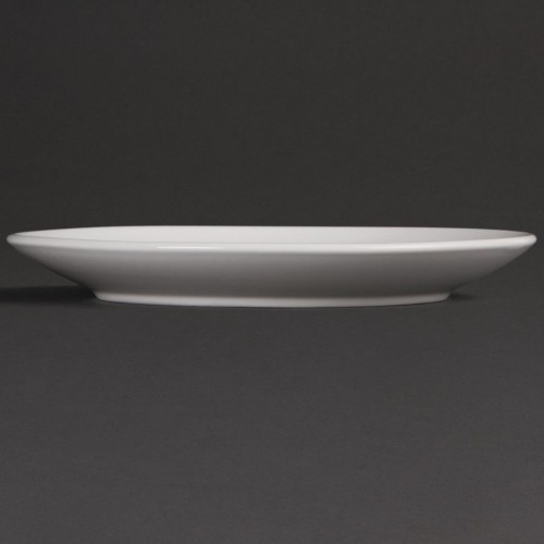 Olympia Whiteware Coupe Plates 230mm