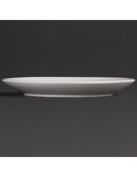 Olympia Whiteware Coupe Plates 230mm