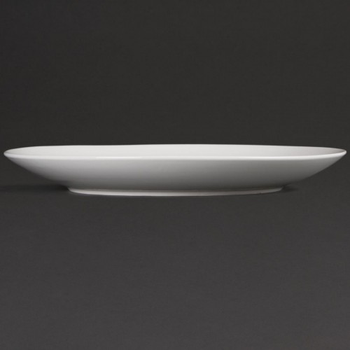 Olympia Whiteware Coupe Plates 310mm