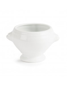 Olympia Whiteware Lion Head Soup Bowls 475ml 2