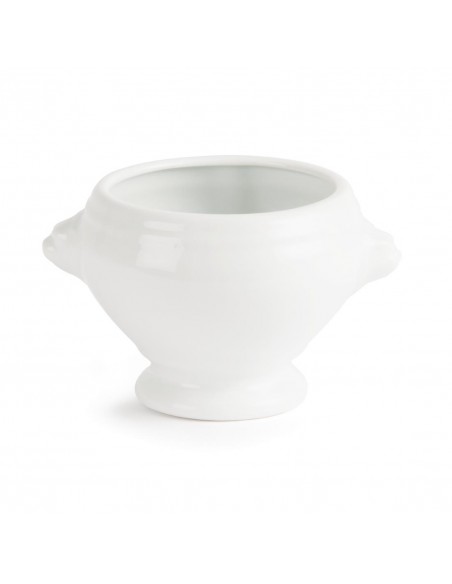 Olympia Whiteware Lion Head Soup Bowls 475ml