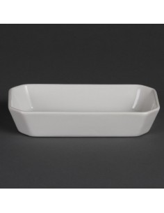 Olympia Whiteware Oblong Hors d'Oeuvre Dishes 185mm