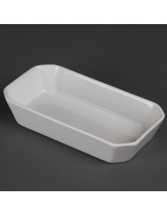 Olympia Whiteware Oblong Hors d'Oeuvre Dishes 185mm 2