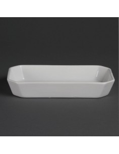 Olympia Whiteware Oblong Hors d'Oeuvre Dishes 235x 122mm