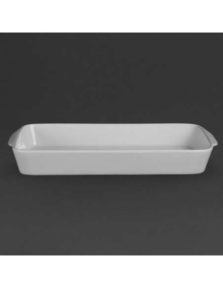 Olympia Whiteware Oblong Roasters 395x 219mm