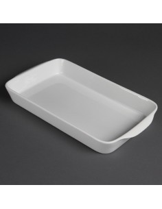 Olympia Whiteware Oblong Roasters 395x 219mm 2
