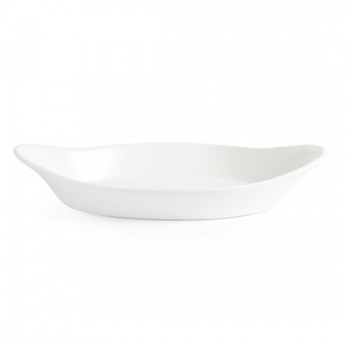 Olympia Whiteware Oval Eared Dishes 229x 127mm