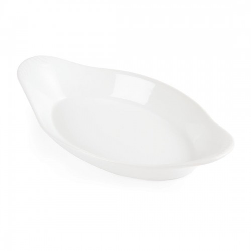 Olympia Whiteware Oval Eared Dishes 229x 127mm