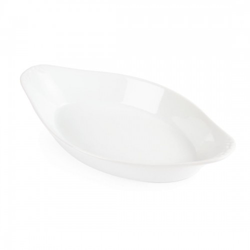 Olympia Whiteware Oval Eared Dishes 262mm